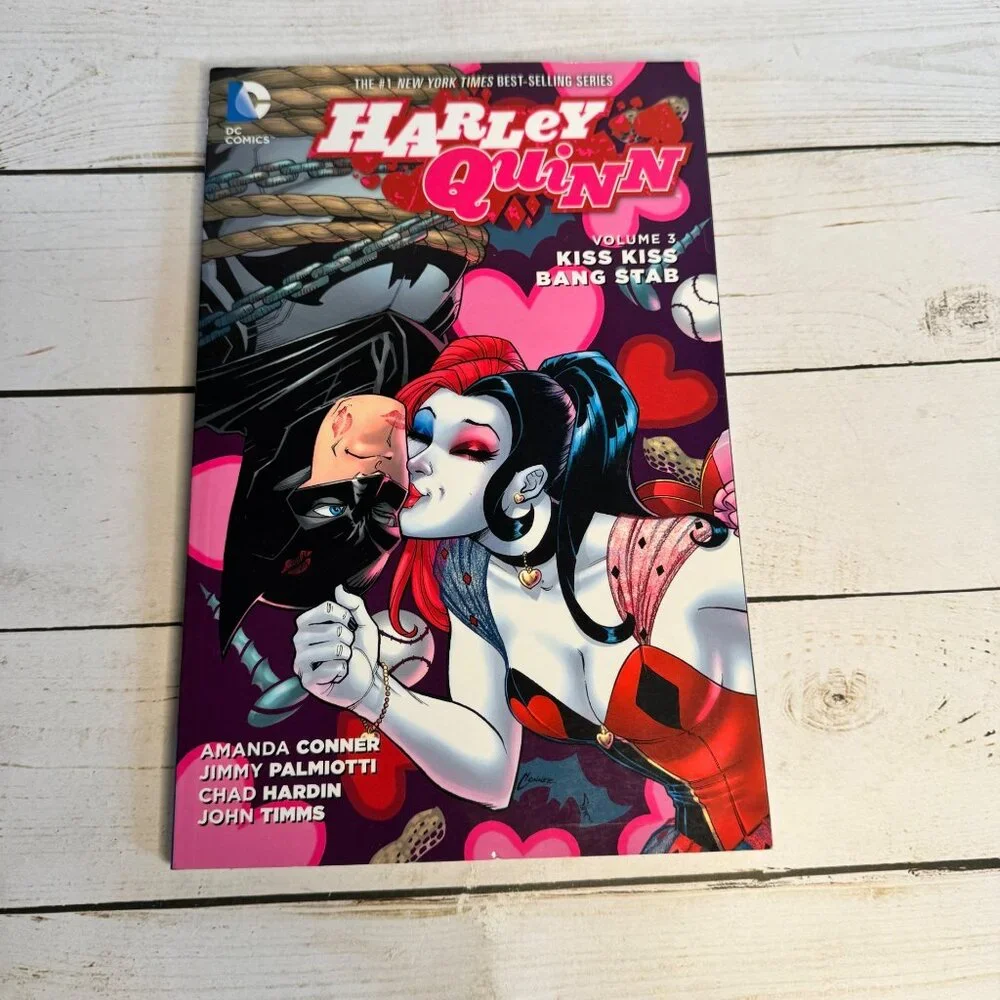 Harley Quinn Vol 3 Kiss Kiss‎ Bang Stab TPB DC Comics Conner Palmiotti 2015